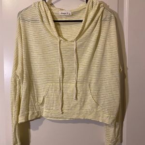 Ginger G light weight crop hoodie